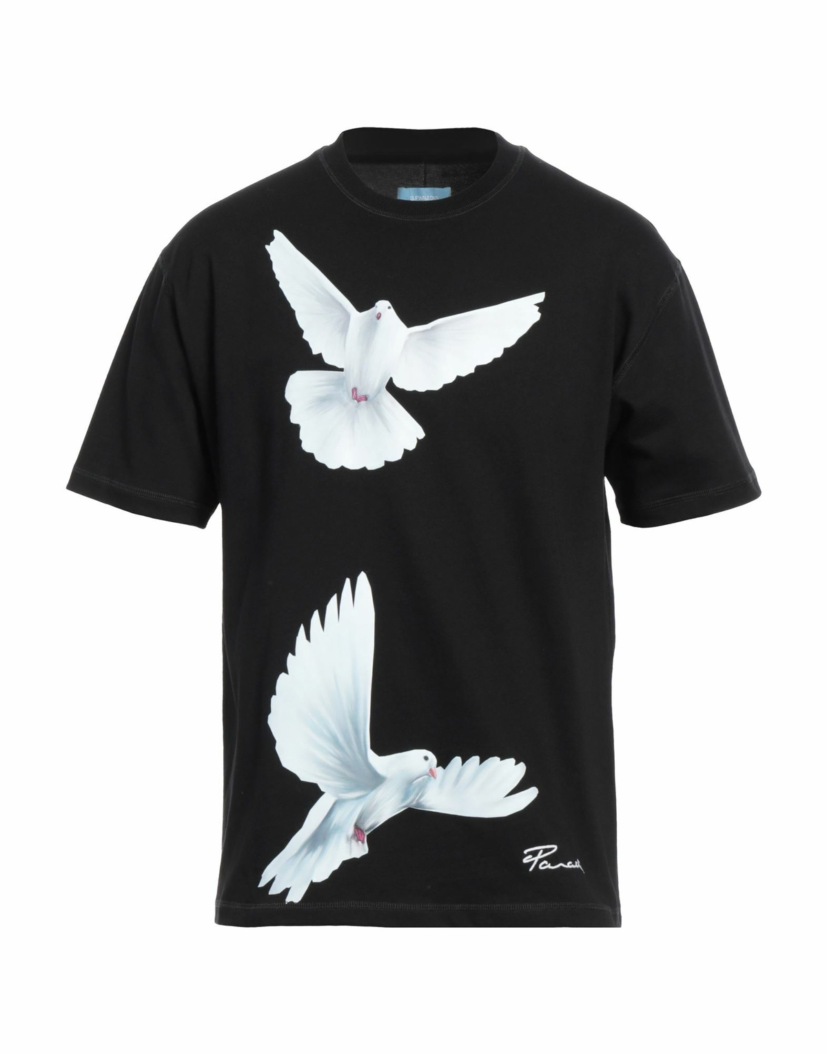 3.paradis Mens T-shirt in Black