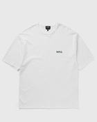 A.P.C. T Shirt Jeremy White - Mens - Shortsleeves