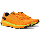 Hoka One One - Torrent 2 Rubber-Trimmed Mesh Trail Running Shoes - Orange