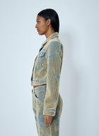 Acne Studios Flocked Denim Jacket