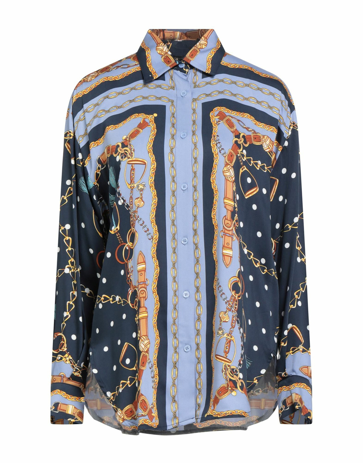 Maje Womens Shirt in Light blue