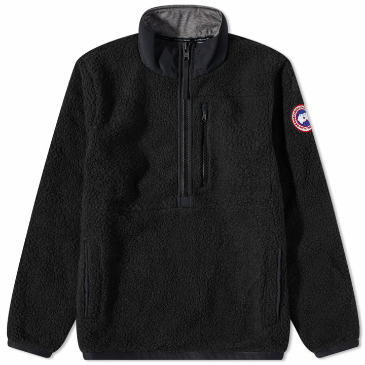 Photo: Canada Goose Men's Renfrew Fleece Pullover in Black