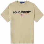 Polo Ralph Lauren Men's Sport Washed T-Shirt in Classic Khaki