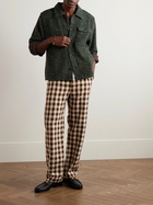 Corridor - Jacquard-Knit Cotton-Blend Overshirt - Green