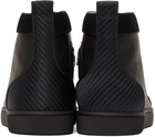 Christian Louboutin Black Louis Orlato High Sneakers