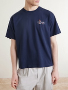 Aimé Leon Dore - Printed Cotton T-Shirt - Blue