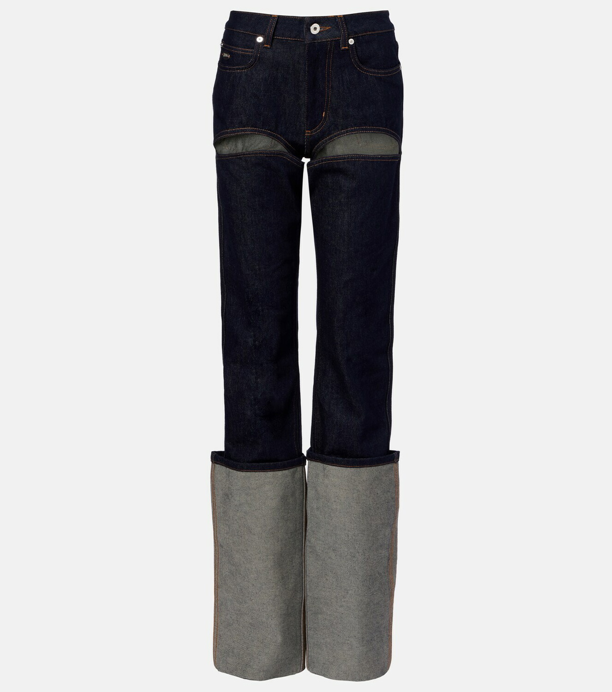Jean Paul Gaultier Cutout straight jeans