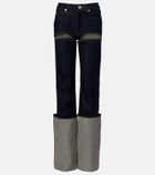 Jean Paul Gaultier Cutout straight jeans