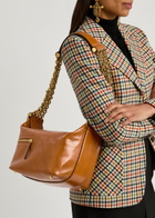 Chloe Glossed Leather Camera bag - Brown - One Size