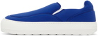 Sunnei Blue Dreamy Slip-On Sneakers