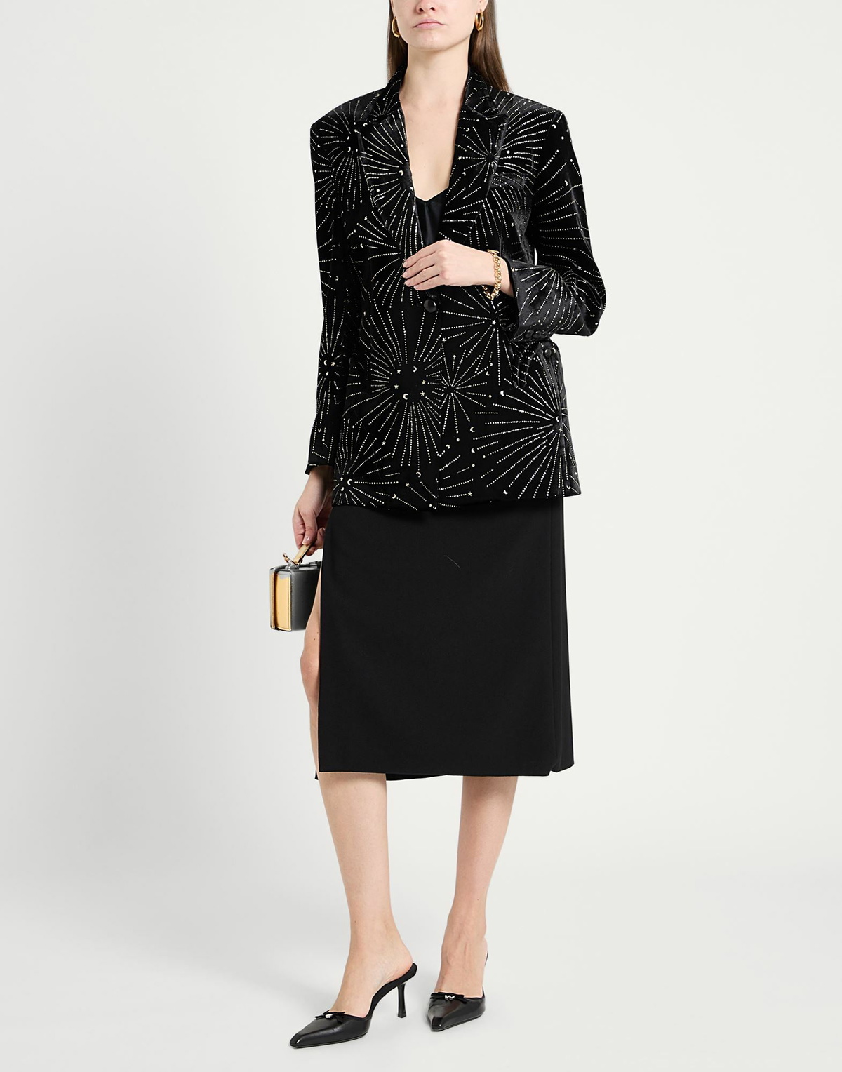 Blazé Milano Womens Blazer in Black