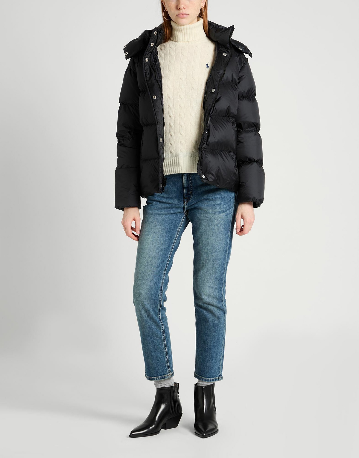 Polo Ralph Lauren Womens Puffer in Black