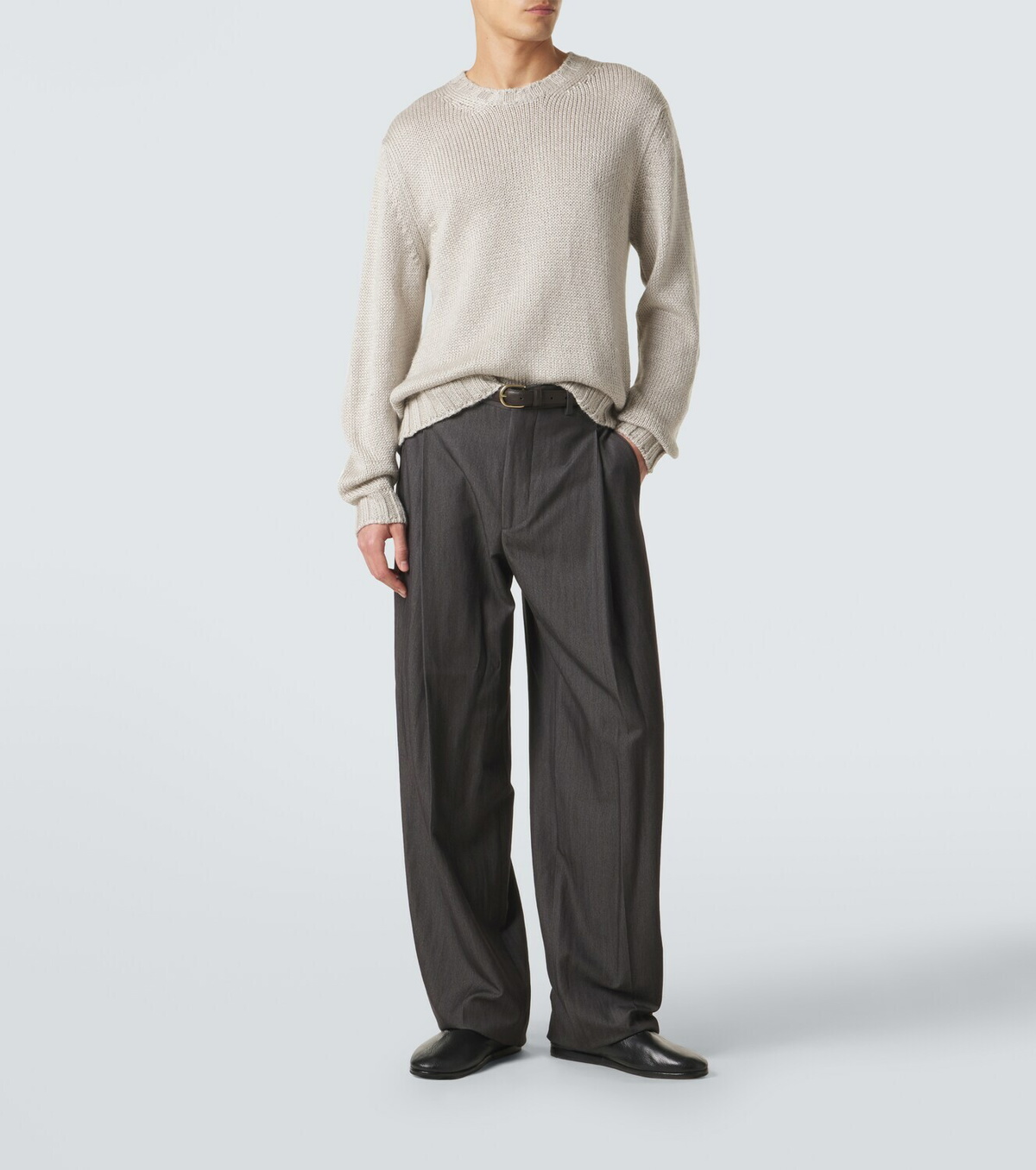 Saman Amel Gio silk sweater