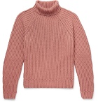 Berluti - Ribbed Cashmere Rollneck Sweater - Men - Pink