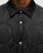 Bstn Brand Quilted Overshirt Black - Mens - Overshirts