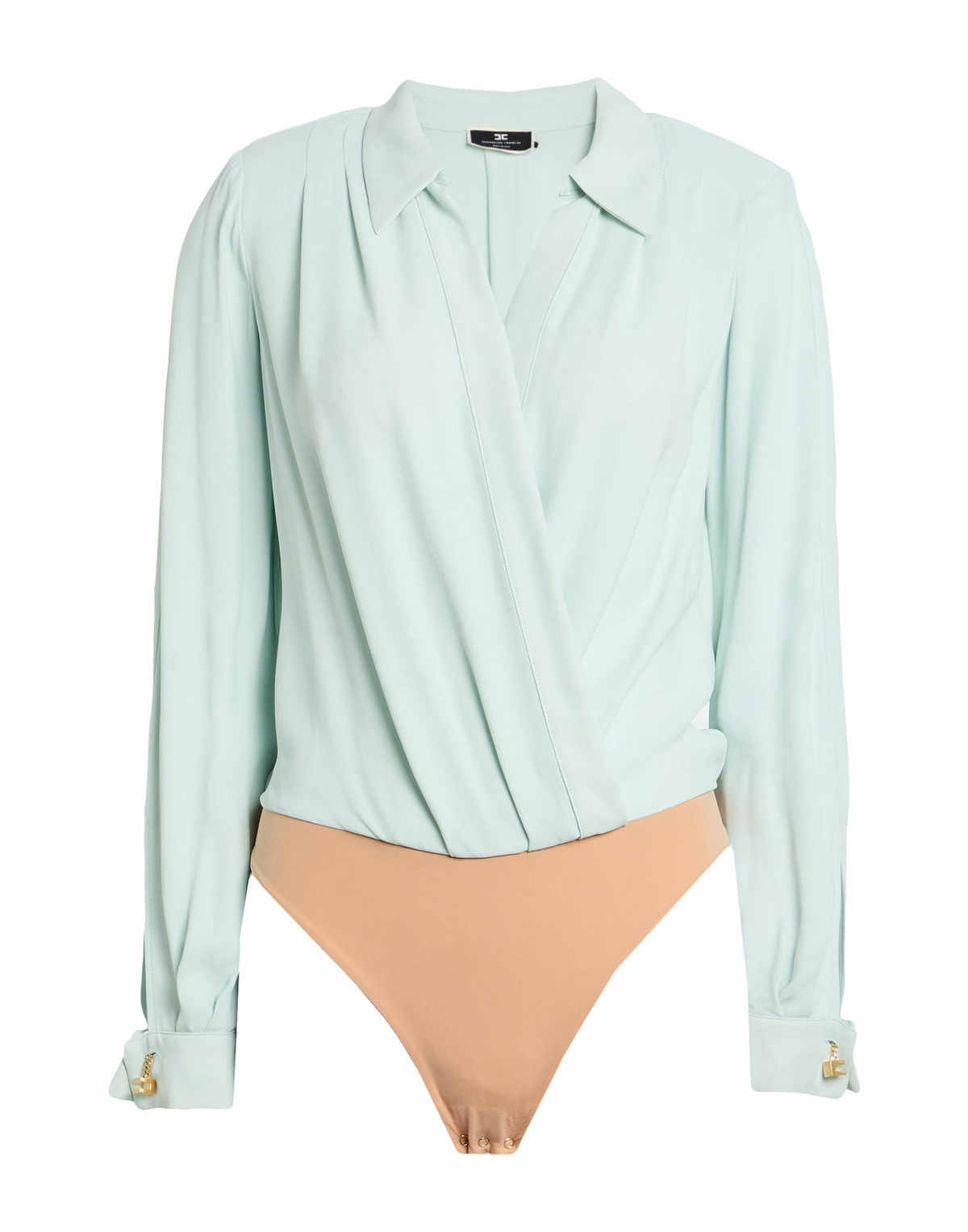 Elisabetta Franchi Womens Bodysuit Sky in Blue