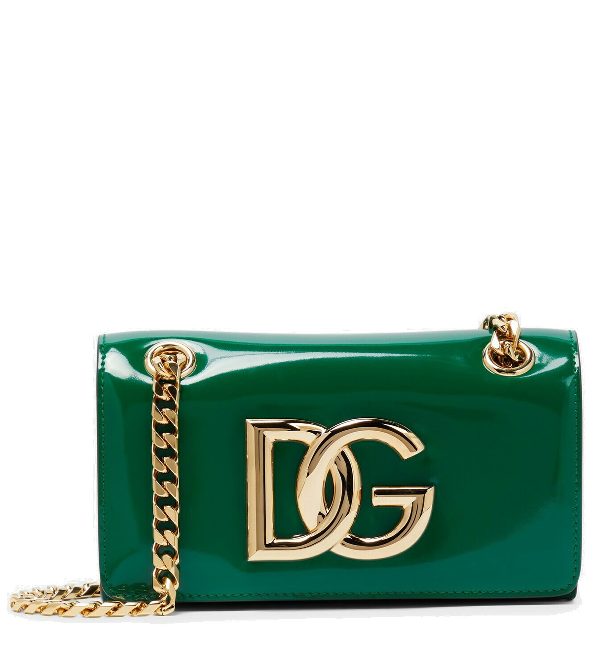 Dolce&Gabbana 3.5 patent leather crossbody bag Dolce & Gabbana