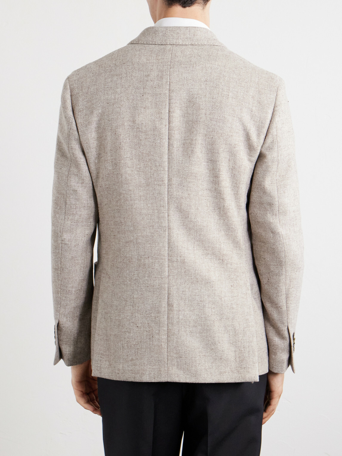 Lardini - Wool Canvas Blazer - Neutrals