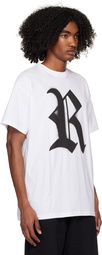 Raf Simons White 'R' T-Shirt