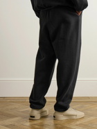 FEAR OF GOD ESSENTIALS - Logo-Appliquéd Cotton-Blend Jersey Sweatpants - Black