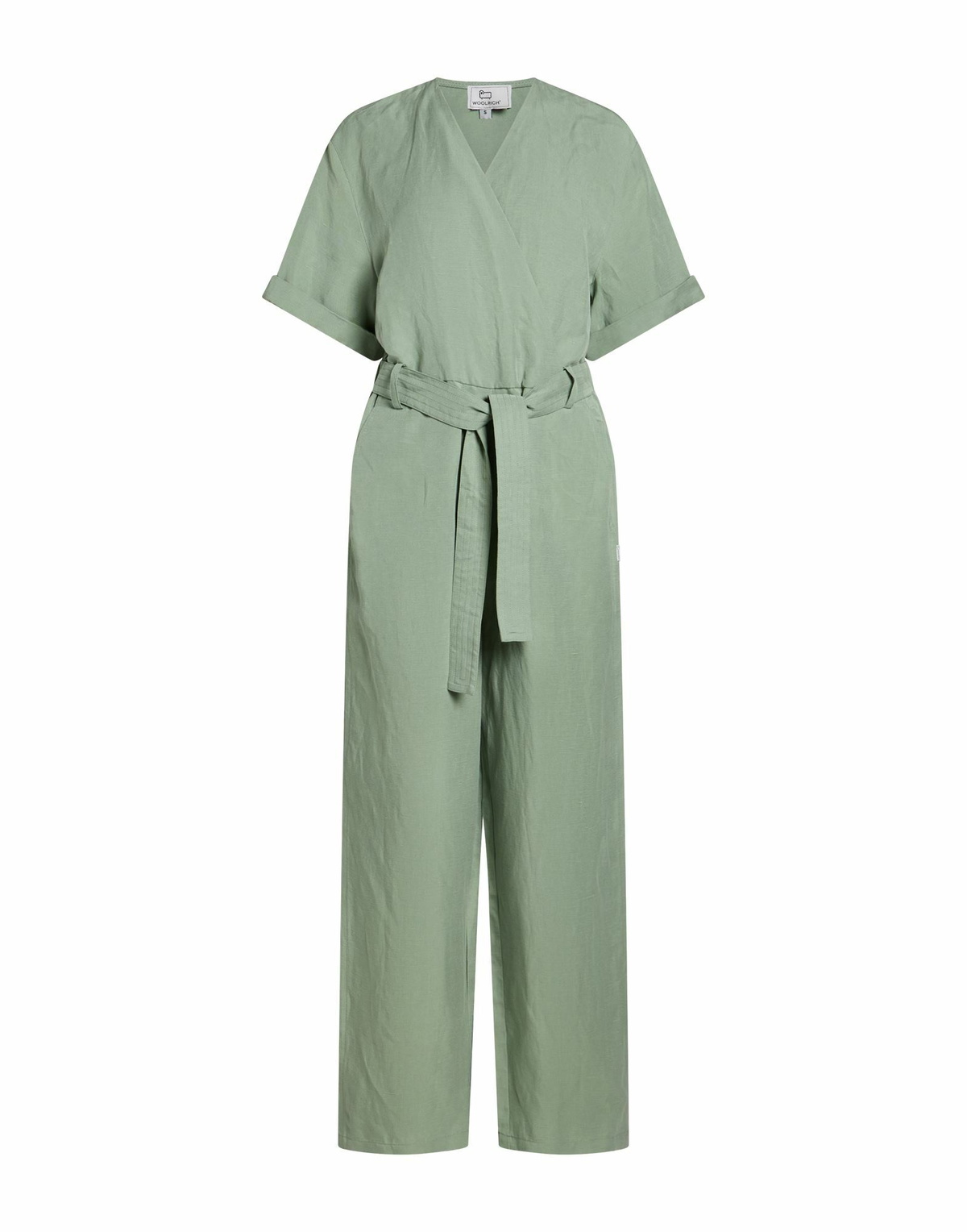 Woolrich Womens Jumpsuit in Sage green