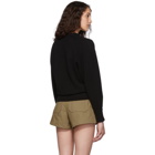 Chloe Black Cashmere Iconic V-Neck Sweater