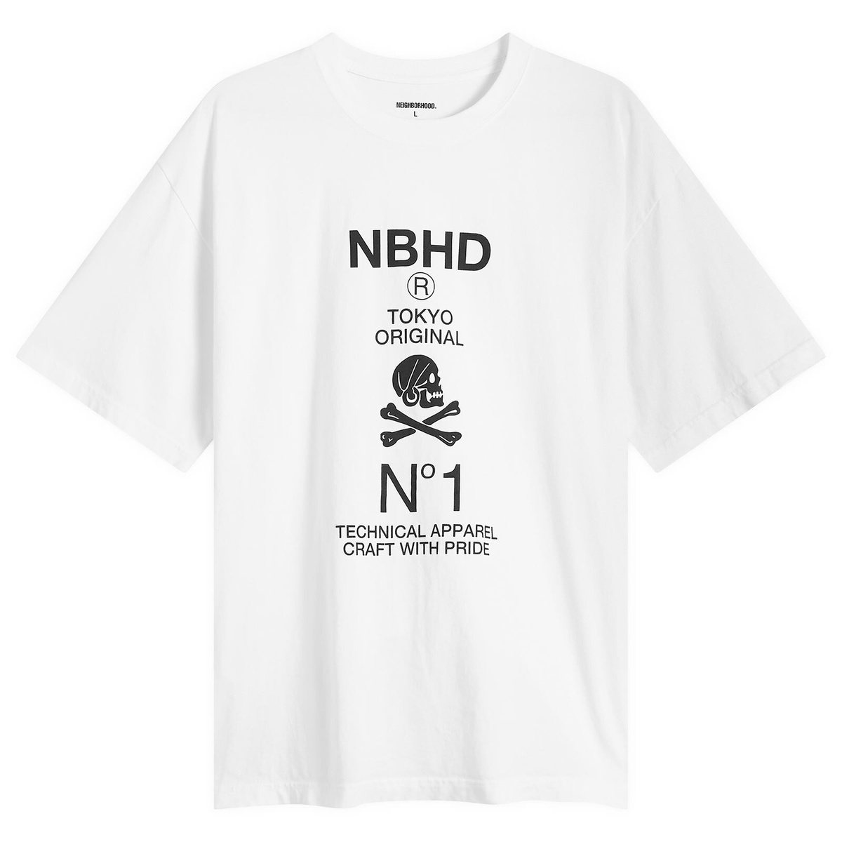 Neighborhood White Jun Inagawa Edition T-Shirt Neighborhood