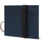 A.P.C. - Logo-Print Ripstop Billfold Wallet - Men - Navy