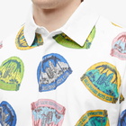 Billionaire Boys Club Men's Launch Pad Rugby Shirt in White