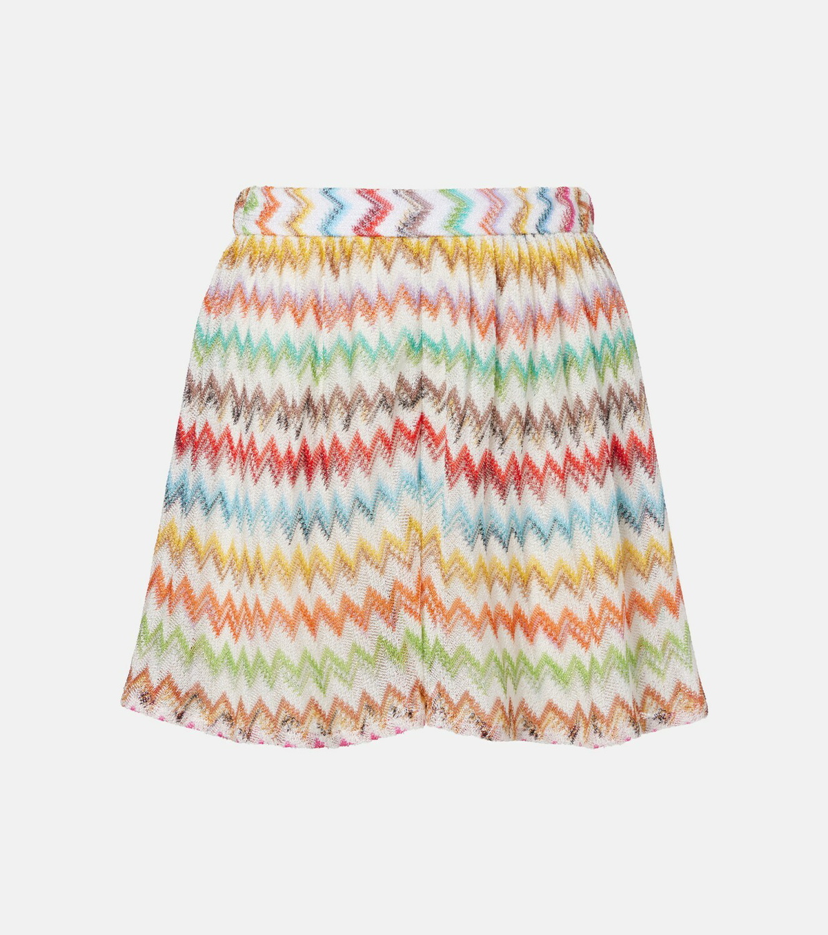 Missoni Zigzag lamé shorts