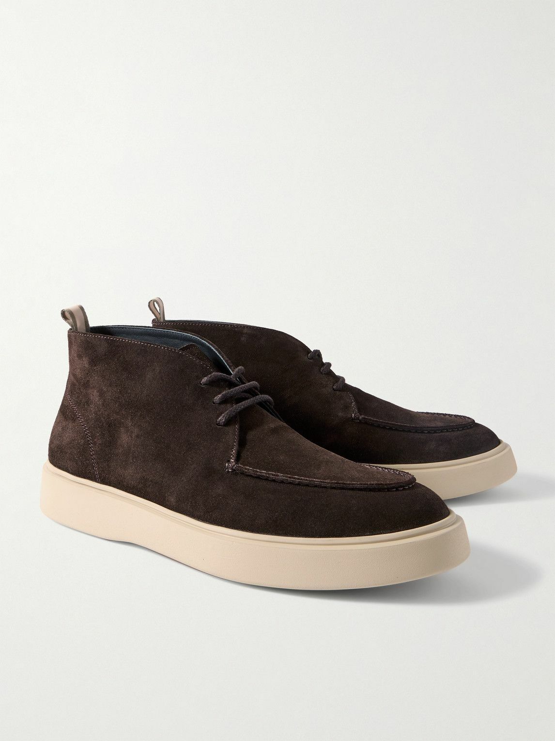 Officine Creative St Moritz Brown Suede Chukka Boots w/Black Lug Sole Italy 41 Men main image 3