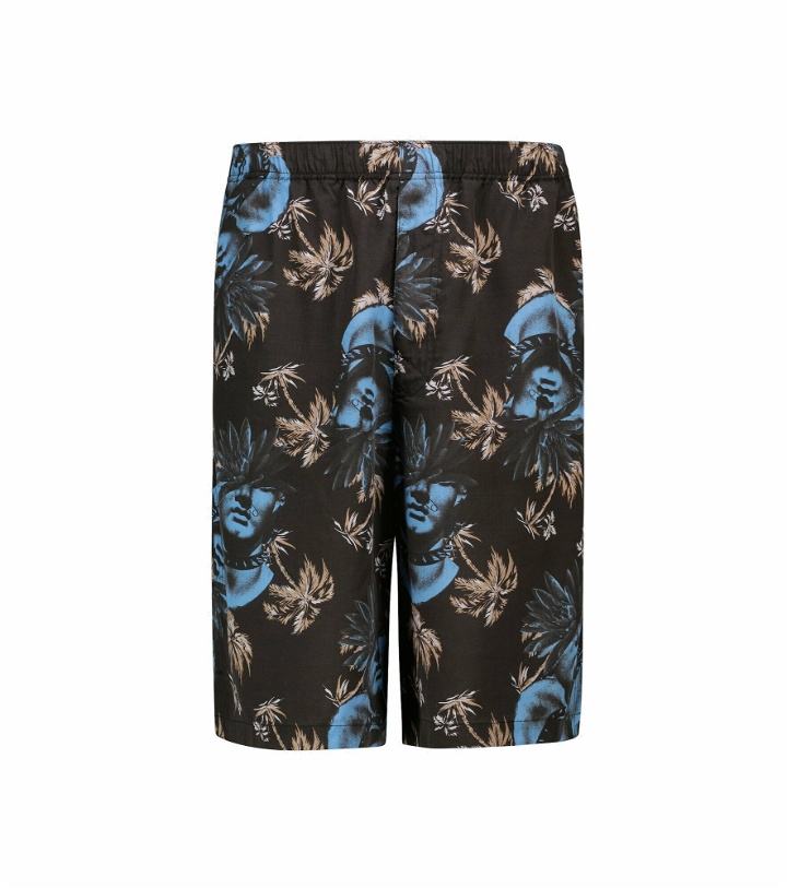 Photo: Undercover - Floral printed shorts