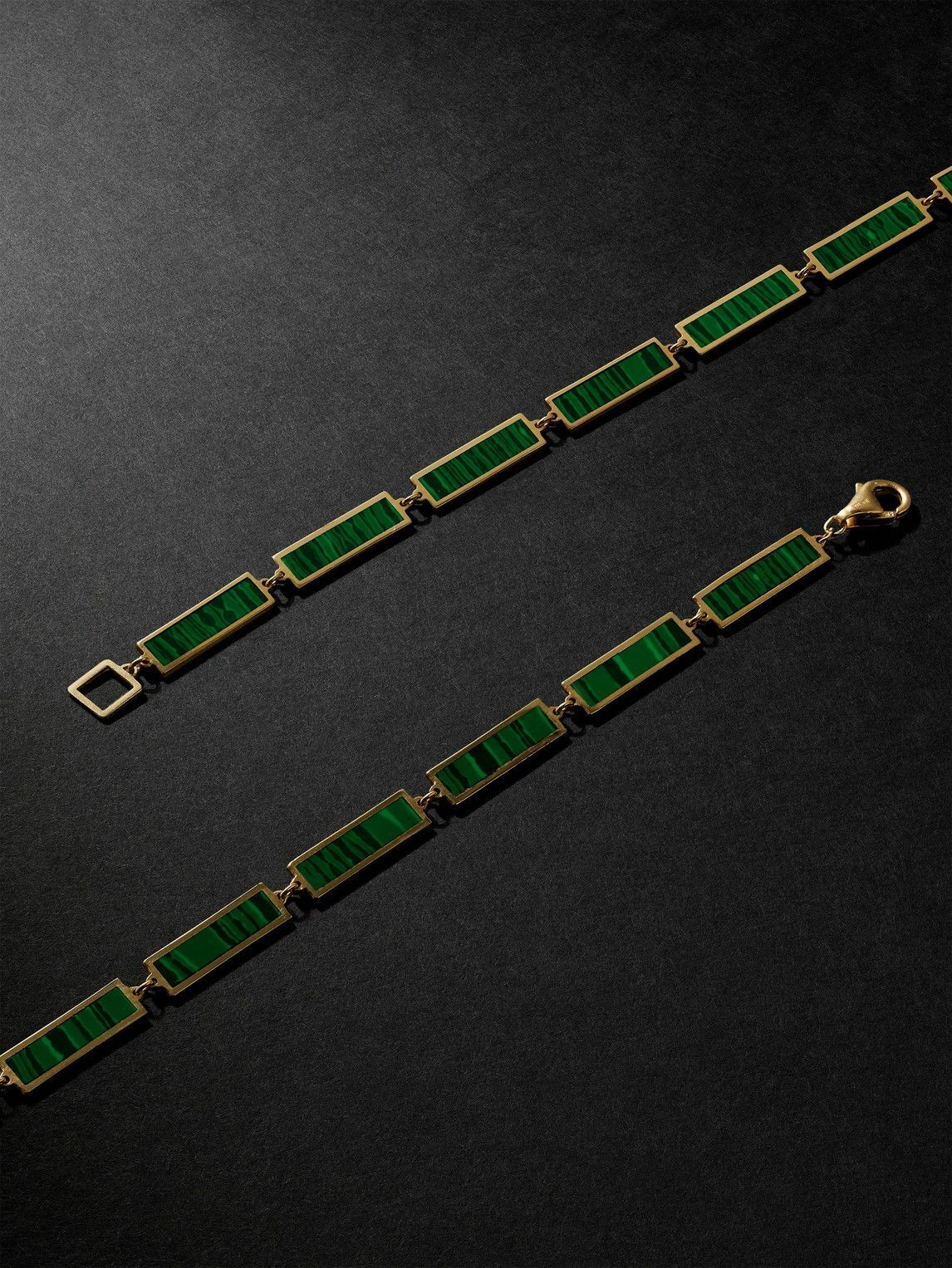 JIA JIA - Gold Malachite Necklace