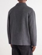 Officine Générale - Hayri Brushed-Wool Overshirt - Gray