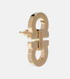 Ferragamo Gancini logo earrings