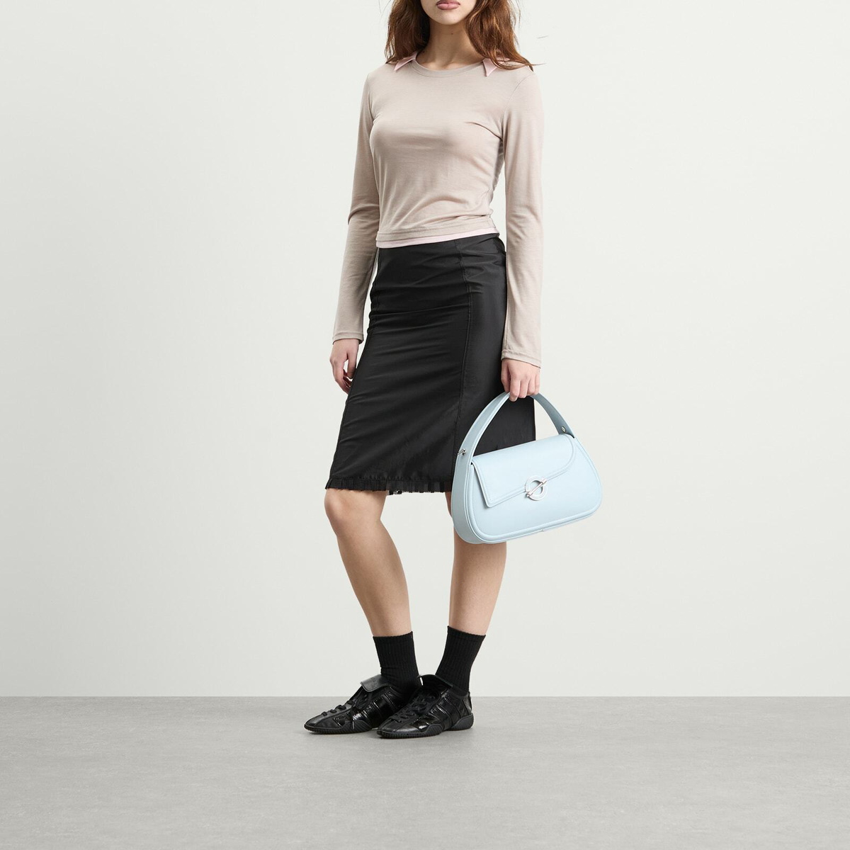Samsøe Samsøe Women's Sahero Grab Bag in Bel Air Blue 