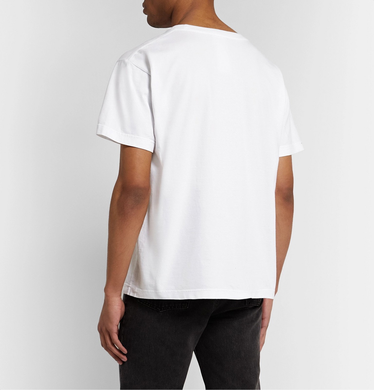 Some Ware - Logo-Print Organic Cotton-Jersey T-Shirt - White