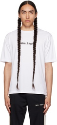 Palm Angels White Printed T-Shirt