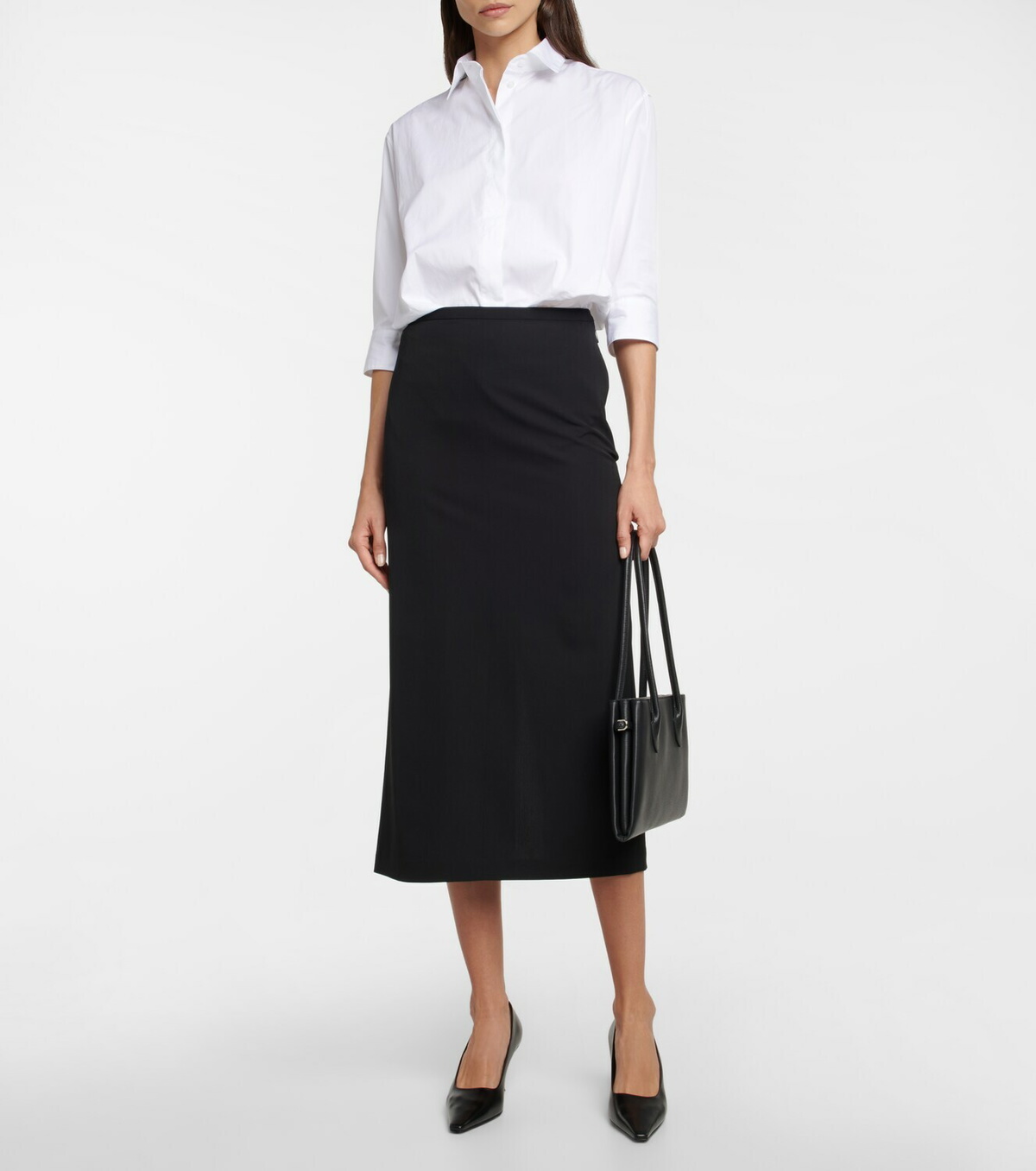 スカート THE ROW MATIAS PENCIL SKIRT IN WOOL BLEND The Row - Matias pencil skirt The Row