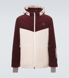 Brunello Cucinelli Hooded cotton corduroy ski jacket