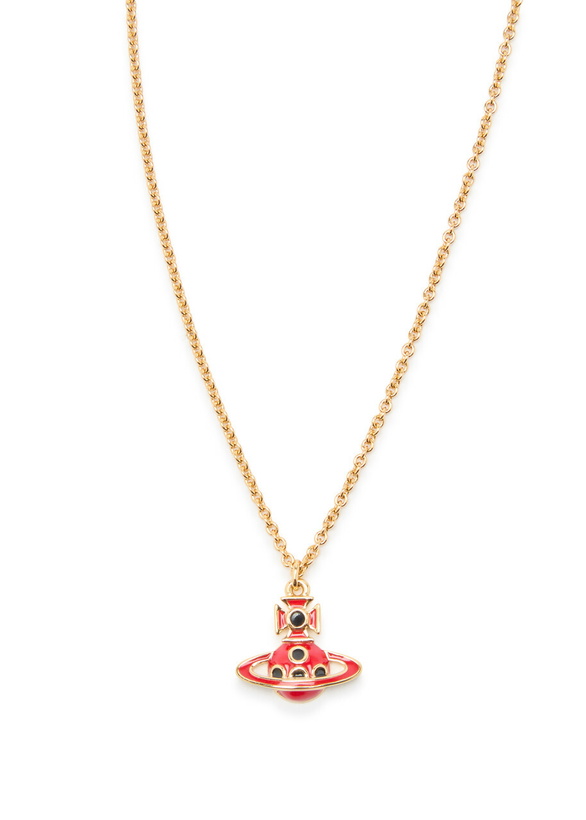 VIVIENNE WESTWOOD enamelled orb necklace