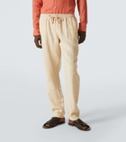 Fedeli Linen straight pants