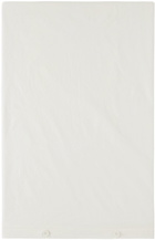 Tekla White Percale Duvet Cover, King