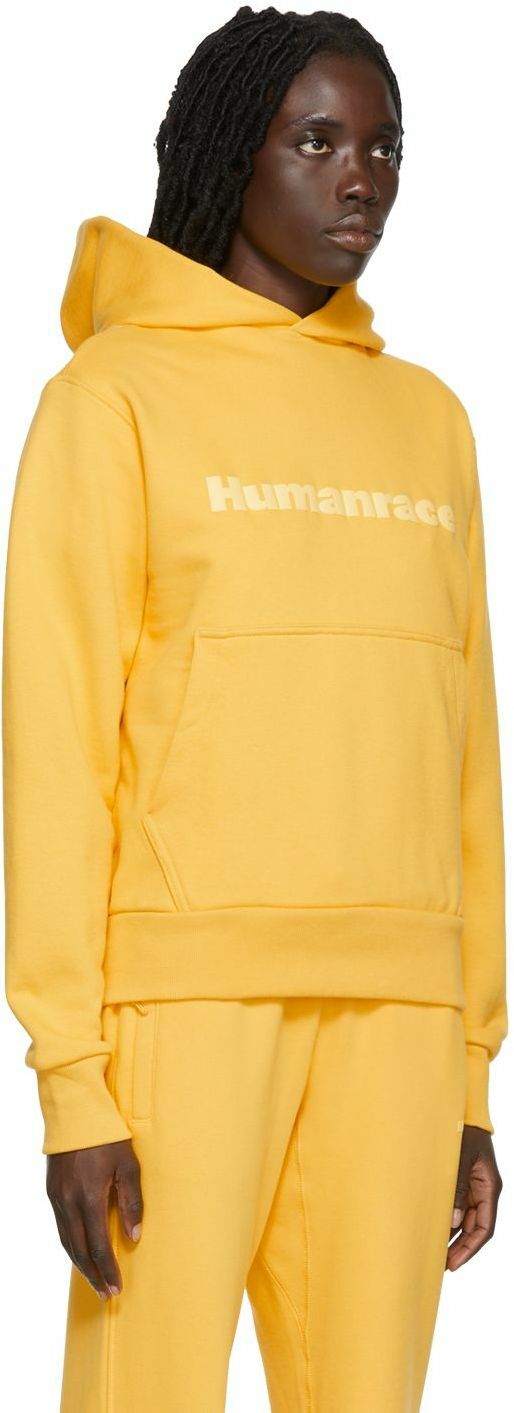 adidas x Humanrace by Pharrell Williams Yellow Humanrace Basics Hoodie