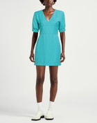 Jijil Womens Mini dress Turquoise