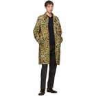 Dries Van Noten Yellow Car Coat