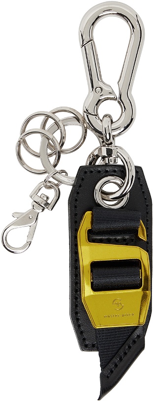 Photo: master-piece Black Hook Buckle Keychain