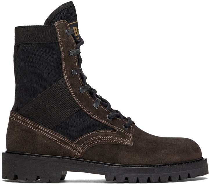 Photo: Belstaff Taupe Trooper Boots