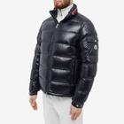 Moncler Men's Bourne Down Jacket in Navy