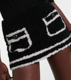 Blancha Shearling miniskirt